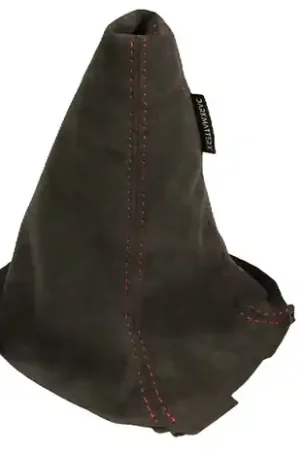 DARKMATTERX Alcantara Shift Boot Charcoal Black w/ Red Stitching 2005-2007 WRX Factory Price