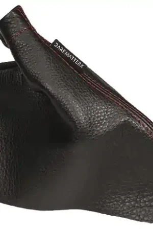 Editor’s Pick DARKMATTERX Gaucho Leather E-Brake Boot Black w/ Red Stitching 2005-2007 WRX / 2005-2007 STI