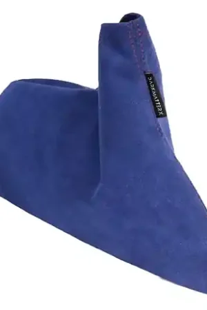 DARKMATTERX Alcantara E-Brake Boot Blue w/ Red Stitching 2005-2007 WRX / 2005-2007 STI Top Rated