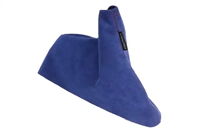 DARKMATTERX Alcantara E-Brake Boot Blue w/ Red Stitching 2005-2007 WRX / 2005-2007 STI Top Rated