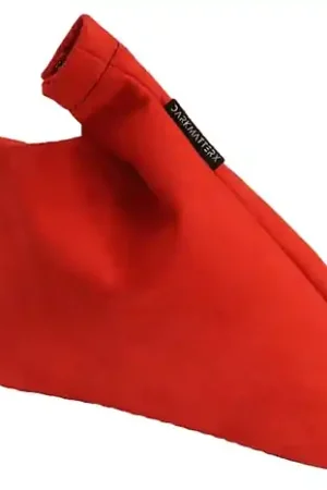 Reduced Price DARKMATTERX Alcantara E-Brake Boot Red 2005-2007 WRX / 2005-2007 STI