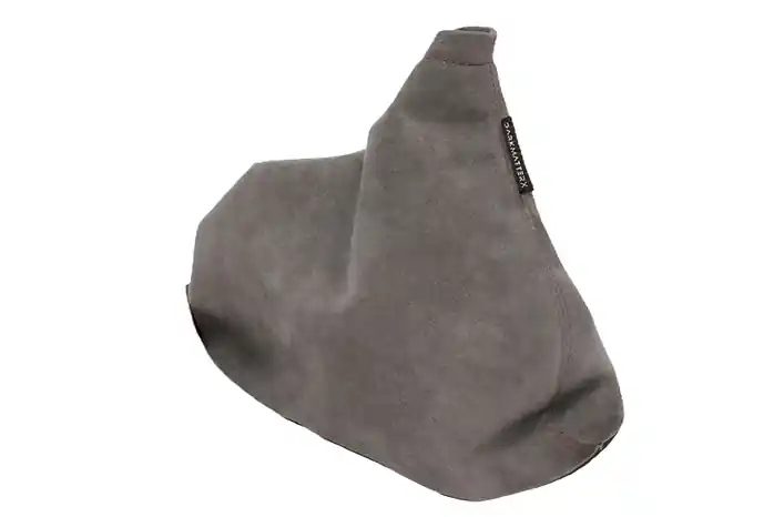 Discount DARKMATTERX Alcantara E-Brake Boot Slate Grey w/ Red Stitching 2005-2007 WRX / 2005-2007 STI