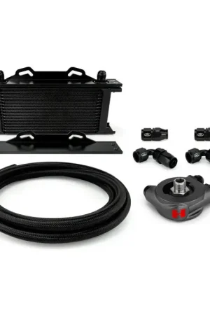 HEL Performance Direct Fit Oil Cooler Kit 13 Row Core w/ Black Nylon Lines 2013-2021 BRZ Special Offer