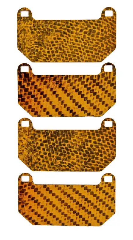 HEL Performance Brake Caliper Shim Kit Carbon Fiber 2004-2007 STI Genuine