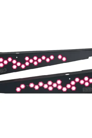 IAG Performance Fender Shroud Black w/ Pink Hexagon 2015-2021 WRX / 2015-2021 STI While Supplies Last