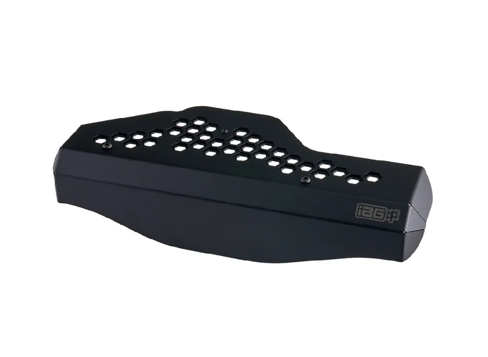 Super Sale IAG Performance Alternator Cover Black w/ Black Hexagon 2006-2014 WRX / 2004-2021 STI