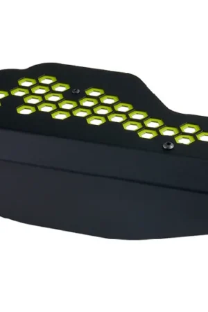 IAG Performance Alternator Cover Black w/ Neon Yellow Hexagon 2006-2014 WRX / 2004-2021 STI Shop Now