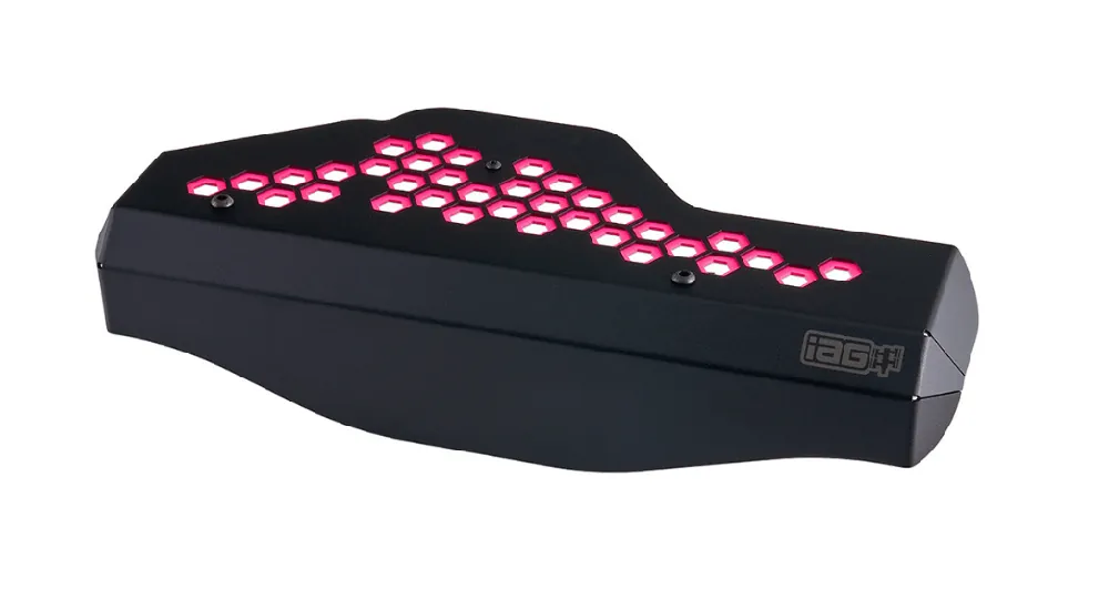 Secure Checkout IAG Performance Alternator Cover Black w/ Pink Hexagon 2006-2014 WRX / 2004-2021 STI