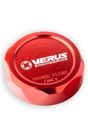 Reduced Price Verus Engineering Brake Master Cylinder Cap Red 2008-2014 WRX / 2008-2014 STI
