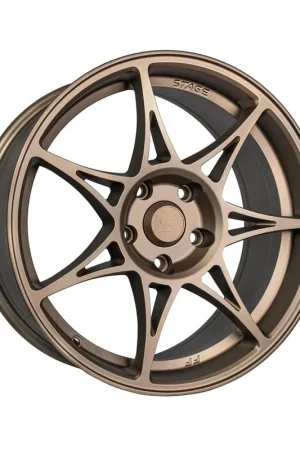 Latest Stage Wheels Foushee Matte Bronze 18x8.5 5x100 35mm Offset