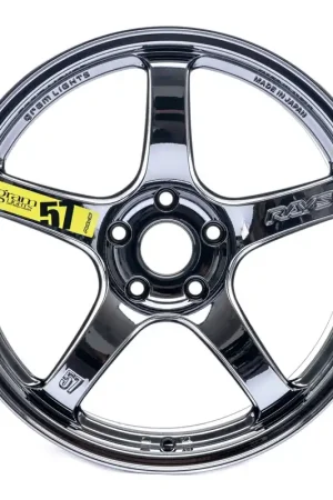 Hot Deal Gram Lights 57CR Limited Black Metal Coat 18x9.5 5x100 38mm Offset