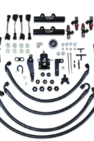 Hot Picks IAG PTFE Fuel System Kit w/ Lines, Rails, FPR and ID 1750cc Injectors 2008-2014 WRX / 2008-2021 STI