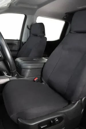 Affordable Covercraft Polycotton SeatSaver Custom Seat Covers Front Row Charcoal 2020-2025 Outback Wagon