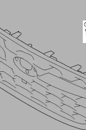 Subaru OEM Grille Cap 2022-2024 WRX Original