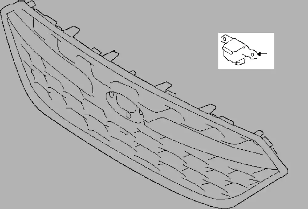 Subaru OEM Grille Cap 2022-2024 WRX Original