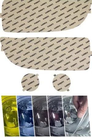 Premium Lamin-X Headlight and Fog Light Overlays 2006-2008 Forester