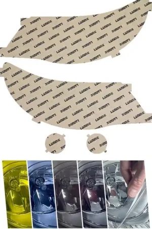 Budget Lamin-X Headlight and Fog Light Overlays 2009-2013 Forester