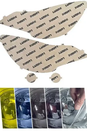 Lamin-X Headlight and Fog Light Overlays 2010-2012 Outback Bargain