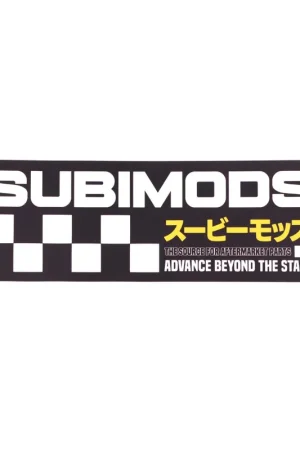 Subimods Official Twenty Twenty-Five Series "Checkered" Slap Sticker Next Day Delivery