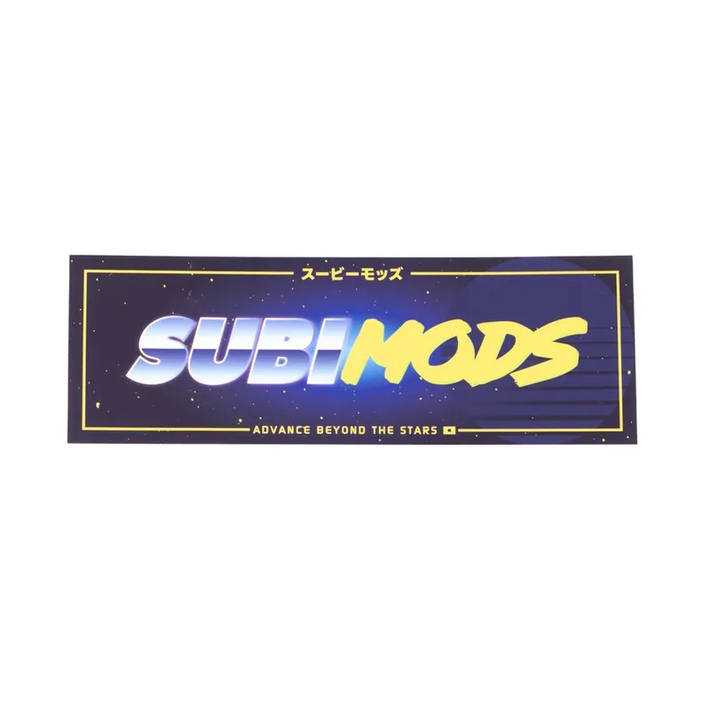 Subimods Official Twenty Twenty-Five Series "Alien" Slap Sticker Markdown