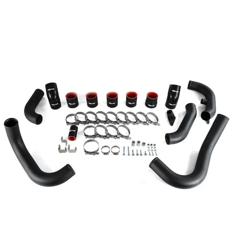 ETS Front Mount Intercooler Piping Kit Wrinkle Black 2008-2014 STI No Minimum Order