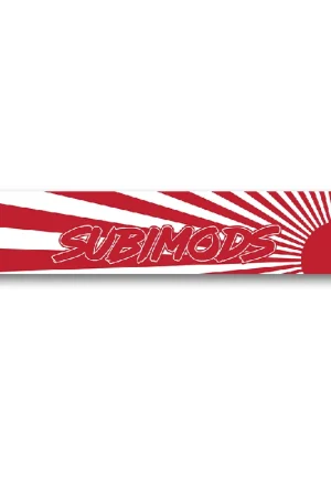 Today Only Subimods Official Twenty Twenty-Five Series "Rising Sun" Full Print Window Banner