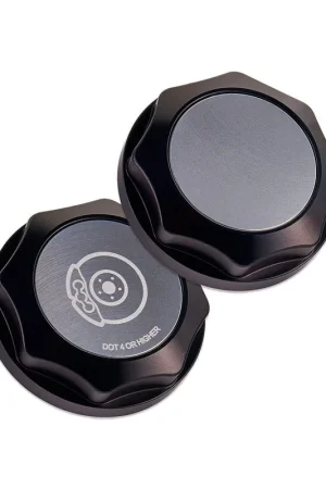In Demand IAG Performance Revolve Brake Fluid Reservoir Cap Black w/ Silver Accent 2002-2024 WRX / 2004-2021 STI / 2013-2024 BRZ / 2005-2009 Legacy GT / 2004-2008 Forester XT
