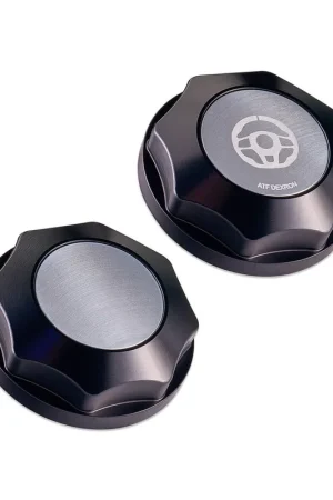 Buy Direct IAG Performance Revolve Power Steering Reservoir Cap Black w/ Silver Accent 2002-2024 WRX / 2004-2021 STI / 2013-2024 BRZ / 2005-2009 Legacy GT / 2004-2008 Forester XT