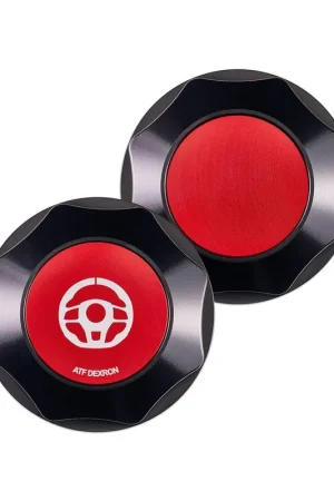 IAG Performance Revolve Power Steering Reservoir Cap Black w/ Red Insert 2008-2014 WRX / 2008-2014 STI / 2005-2009 Legacy GT Factory Price