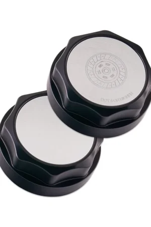 IAG Performance Revolve Clutch Fluid Reservoir Cap Black w/ Silver Accent 2013-2024 BRZ / 2022-2024 GR86 / 2013-2016 FRS / 2017-2020 GT86 Grab Now