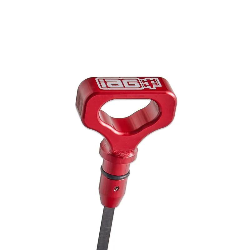 Latest IAG Performance Dipstick w/ Billet Handle Red 2004-2021 STI / 2006-2009 Legacy GT