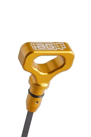 In Demand IAG Performance Dipstick w/ Billet Handle Gold 2022-2024 WRX / 2019-2024 Ascent / 2024 Outback w/ 2.4L Engine / 2024 Legacy w/ 2.4L Engine