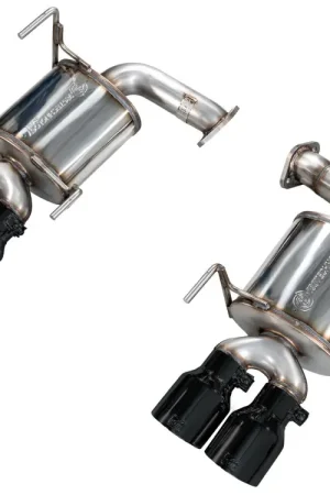 AWE Touring Edition Axleback Exhaust w/ Diamond Black Tips 2022-2025 WRX Free Returns