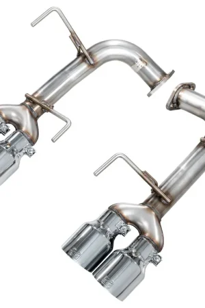 Worldwide Shipping AWE Track Edition Axleback Exhaust w/ Chrome Silver Tips 2022-2025 WRX
