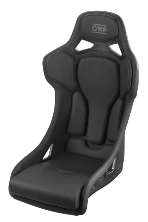 OMP Racing RT Fixed Back Seat Leather w/ Carbon Fiber Shell Markdown
