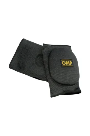 OMP Racing Padded Knee Pads Black Crafted