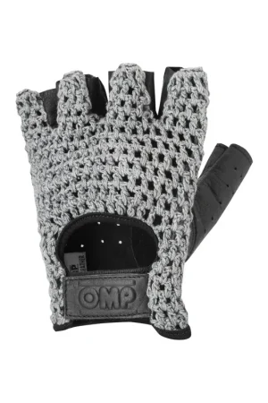 OMP Racing Tazio Vintage Gloves Black Direct From Manufacturer