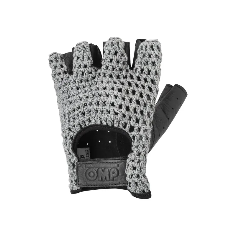 OMP Racing Tazio Vintage Gloves Black Direct From Manufacturer