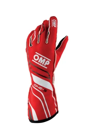 Exclusive Offer OMP Racing One-S Gloves Red