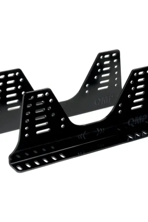 Super Sale OMP Racing Side Mount Aluminum Seat Brackets 400mm