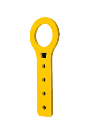 Sale OMP Racing Aluminum Tow Hook Yellow