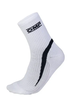 Same Day Shipping OMP Racing KS Socks White