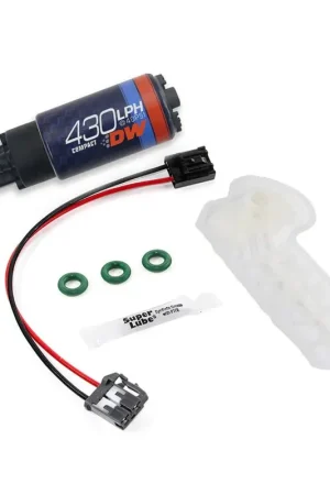Top Pick DeatschWerks DW430c Series 430LPH Fuel Pump w/ Install Kit 2015-2021 WRX / 2013-2021 BRZ / 2013-2016 FR-S / 2017-2020 GT86