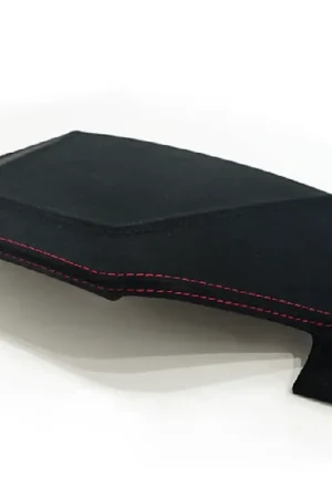 Fan Favorite Axis Parts Ultrasuede Speedometer Hood Cover Black w/ Red Stitching 2022-2024 WRX / 2024-2025 Crosstrek / 2024-2025 Impreza