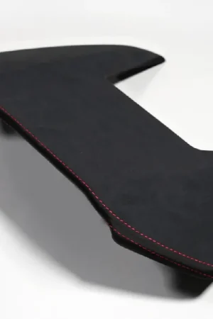 Best Seller Axis Parts Ultrasuede Infotainment Hood Cover Black w/ Red Stitching 2022-2024 WRX / 2024-2025 Crosstrek / 2024-2025 Impreza