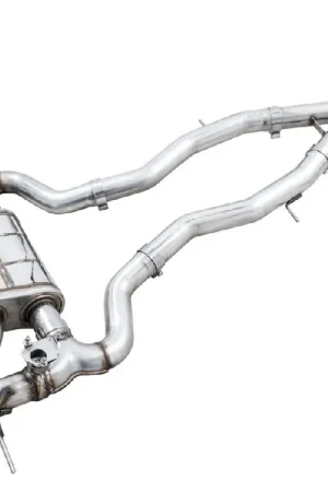 While Supplies Last AWE SwitchPath Catback Exhaust w/ Diamond Black Tips 2021-2025 BMW M3 / M4