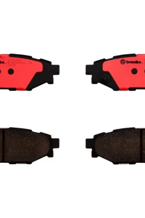 Brembo Ceramic Rear Brake Pads 2008-2012 WRX / 2009-2012 Forester / 2008-2012 Impreza / 2005-2012 Legacy / 2006-2011 Outback Professional Grade