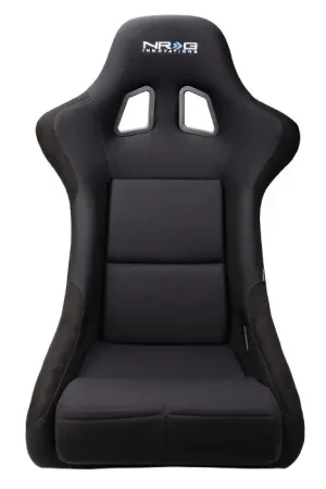 Cheap NRG Innovations Fiber Glass Fixed Back Racing Seat Medium Black