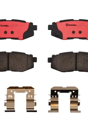 Brembo Ceramic Rear Brake Pads 2013-2016 BRZ / 2013-2016 FR-S / 2014-2018 Forester / 2010-2014 Legacy / 2010-2014 Outback / 2008-2014 Tribeca Sale