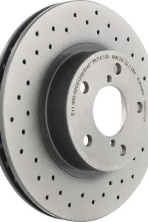 Viral Brembo XTRA Drilled Front Brake Rotor 1993-2001 Impreza